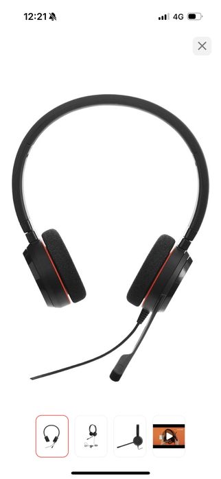 Наушники jabra 20 ms stereo
