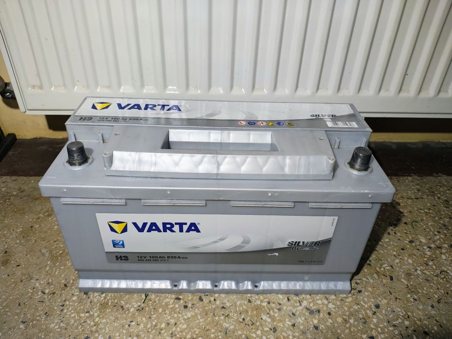 Baterie Varta silver 100Ah import.