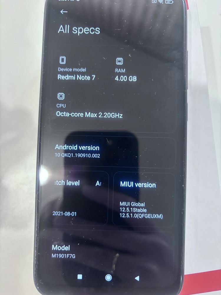 Телефон Redmi Note 7