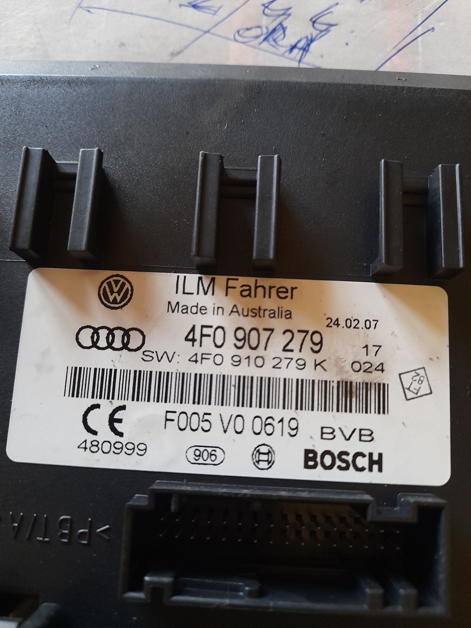 Modul confort Audi A6 C6 / Audi Q7 cod 4F0907279