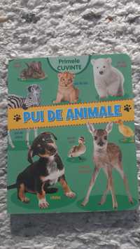 Carte copii Pui de Animale. Primele Cuvinte