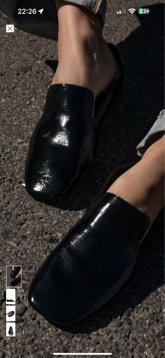 Лоферы zara новые