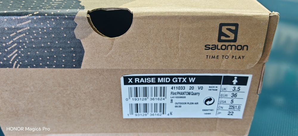 Salomon x rise gtx w