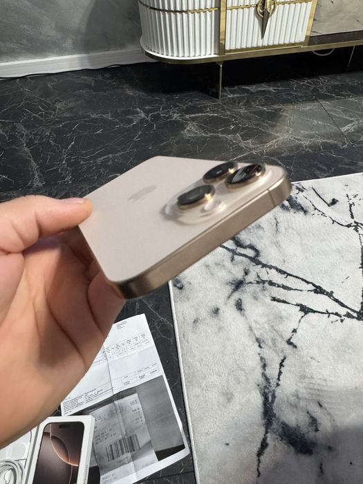 Iphone 16 pro max desert titanium 256gb ca nou factura altex