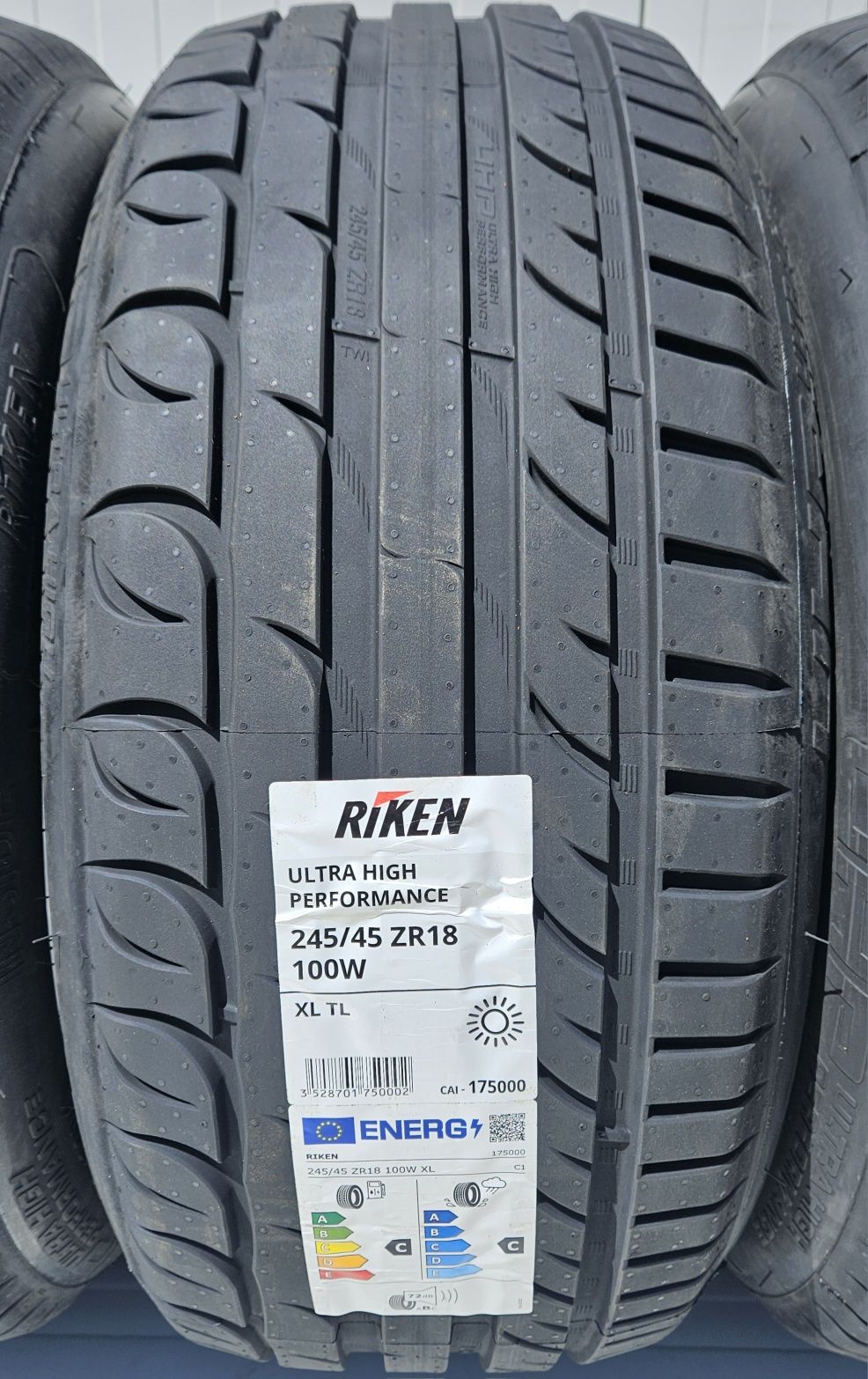 245/45 R18, 100W, RIKEN (by Michelin), Anvelope de vara