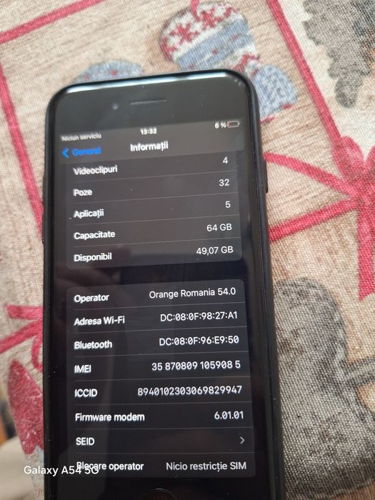 Iphone 8 64gb in stare buna