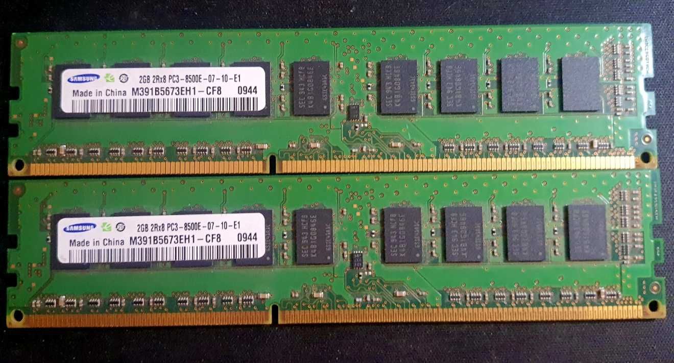 Memorii 2 GB RAM DDR3 si 2 GB DDR2