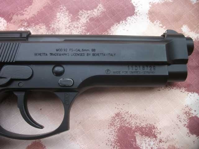 Cel mai puternic Pistol Airsoft Beretta M9/Co2/ 218 m/s # NEW MODEL#