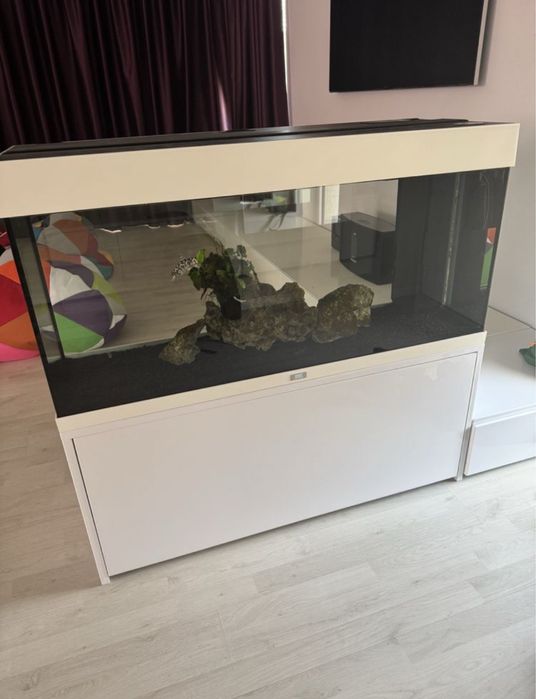 Acvariu Juwel Rio 180, alb plus stand