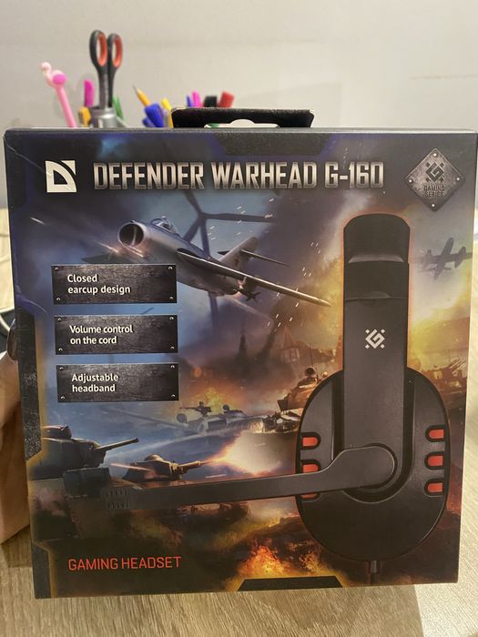 Наушники Defender Warhead G-160, Black