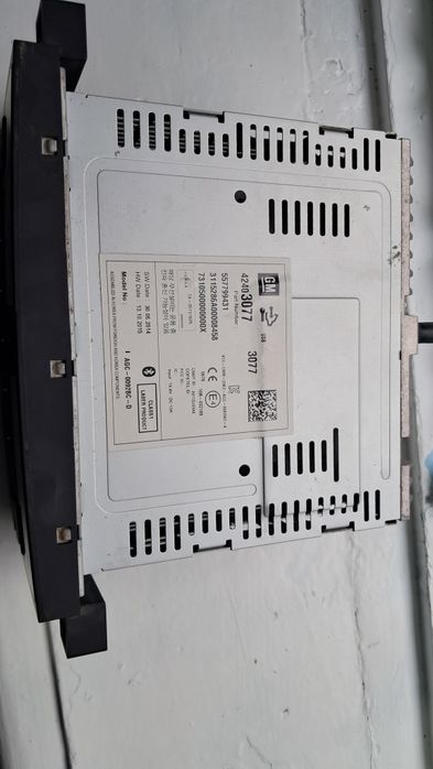 Магнитола от Каптива 4, 2015 года