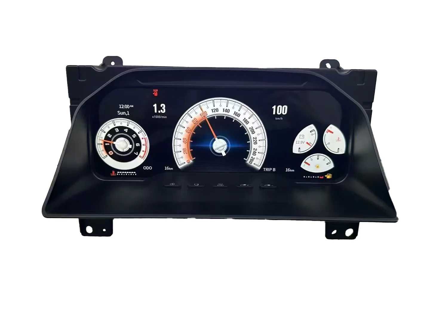 Дигитален километраж LCD 12.3" Toyota Land Cruiser J70 LINUX SYSTEM