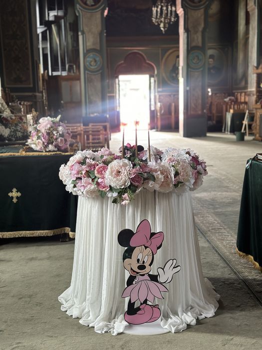 Decor botez cristelnita ferita  biserica