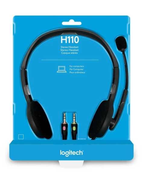 наушник logitech H110 гарнитура накладная