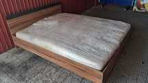 Vand pat cu saltea 160x200