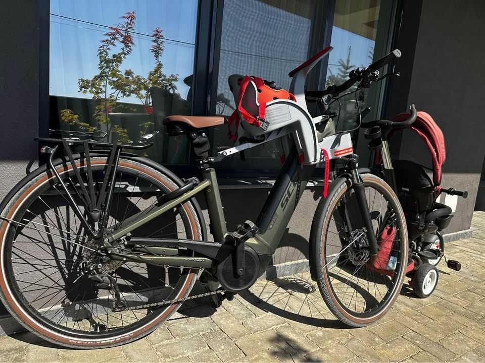 Bicicleta electrica Scott, ca noua doar 357 km, baterie 500