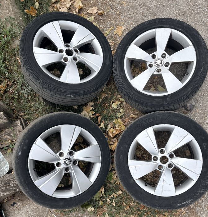 Продавам 4бр джанти 5x112 57.1 17”