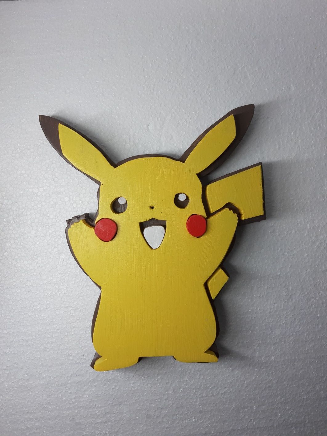 Pokemon Pikachu din lemn