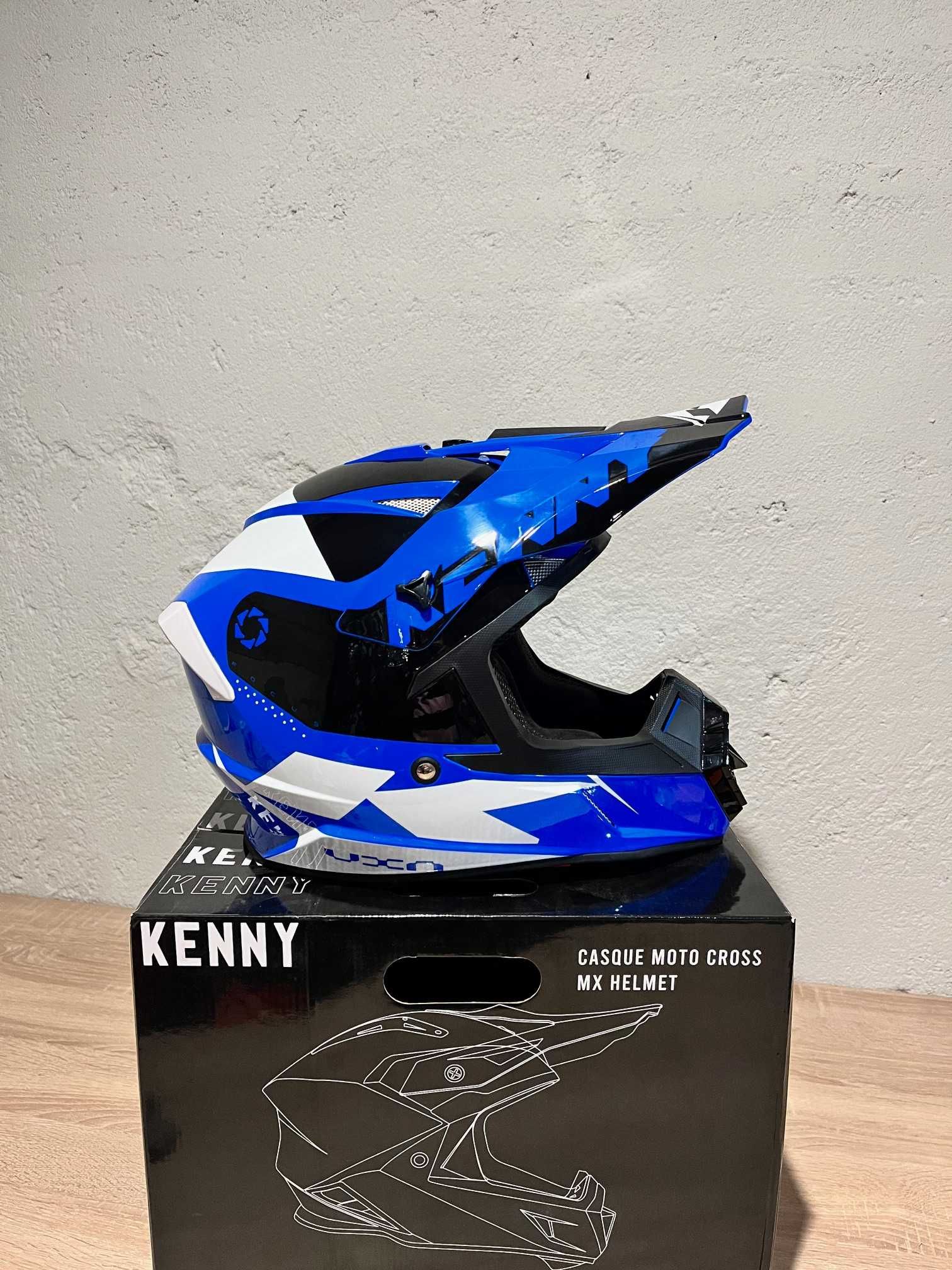 Casca moto cross enduro KENNY TRACK noua M si L