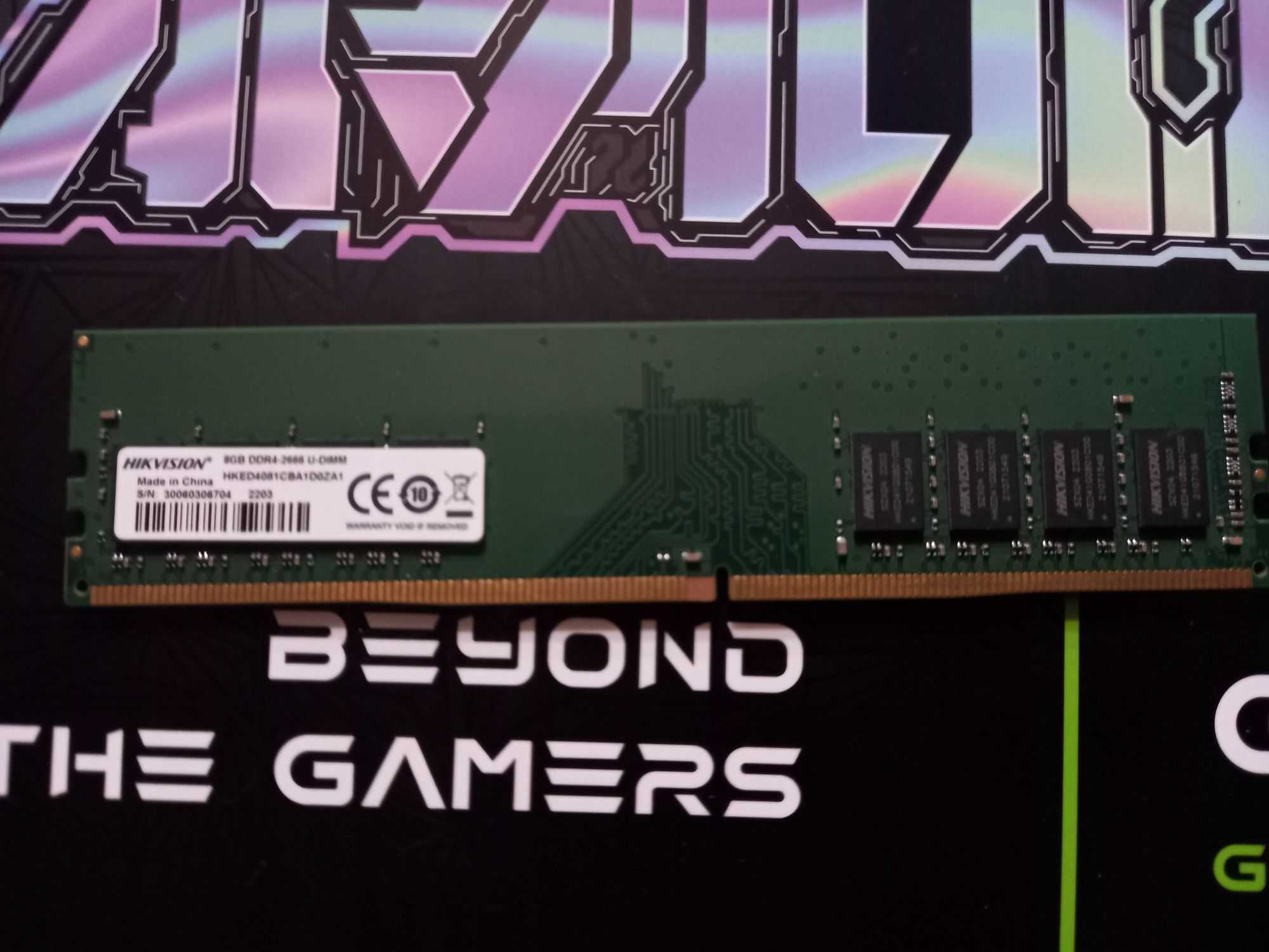 RAM 8×1GB DDR4-2666