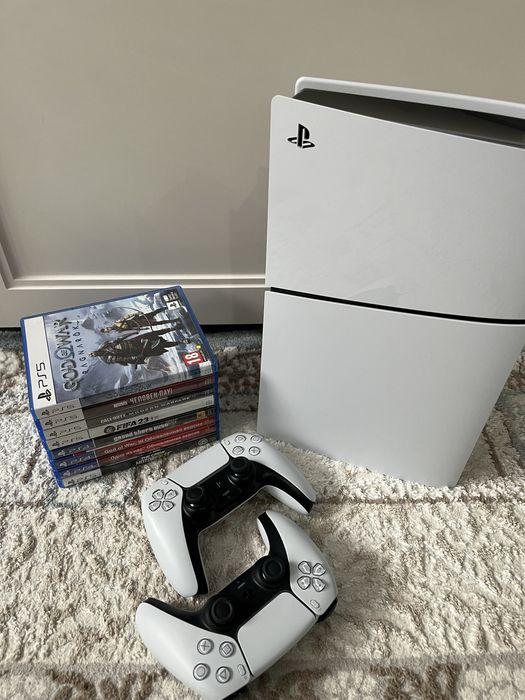 Sony PlayStation 5 Slim с играми!