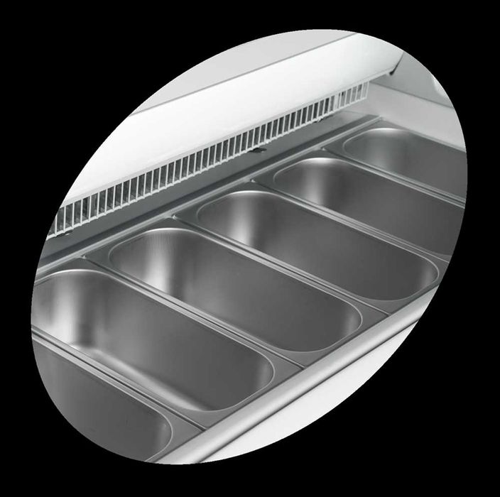 Vitrina Inghetata Premium/ Danemarca / 166cm / NOU