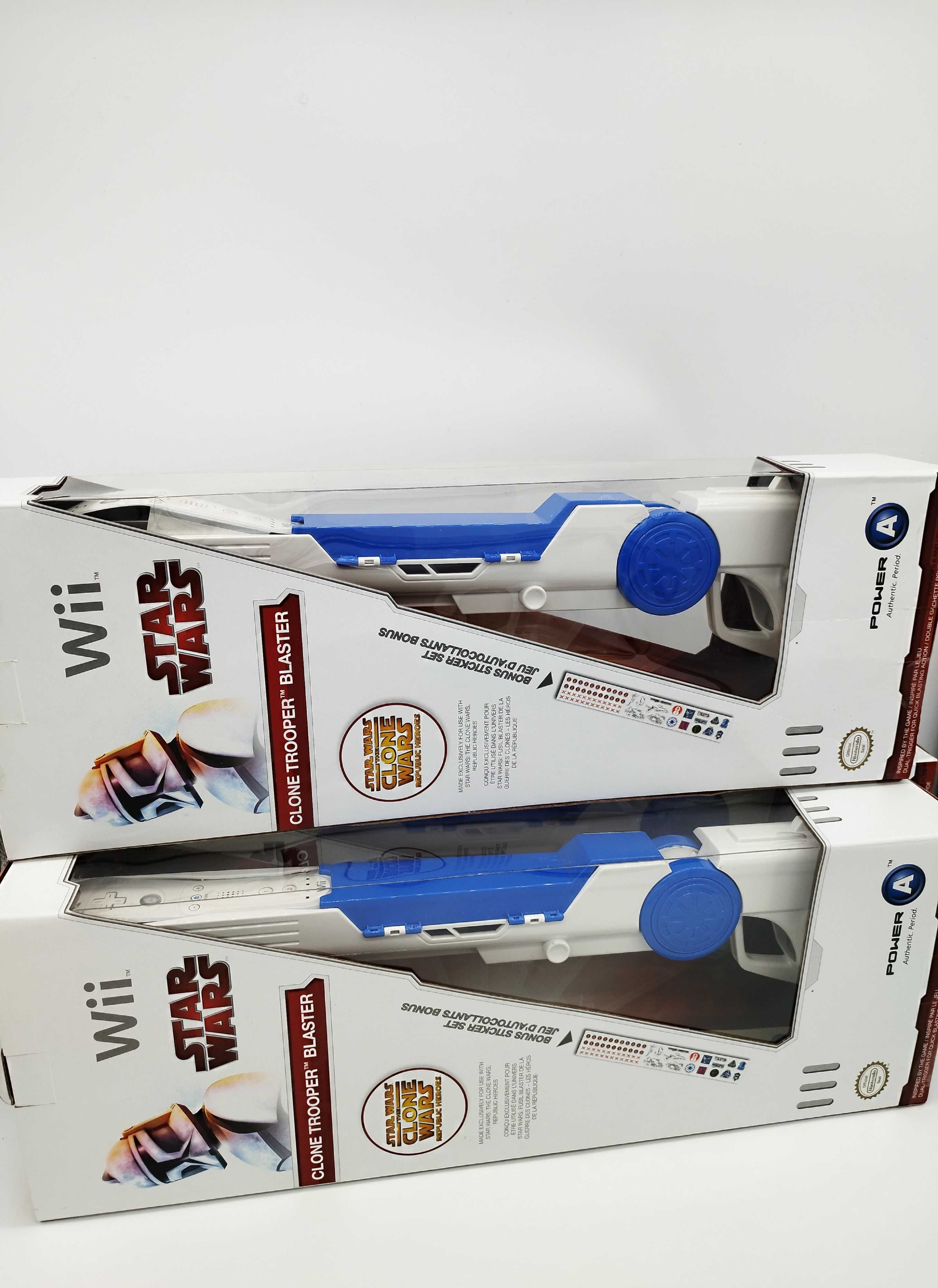 НОВИ Пушки Power A Nintendo Star Wars Clone Trooper Blaster/Wii/Wii U