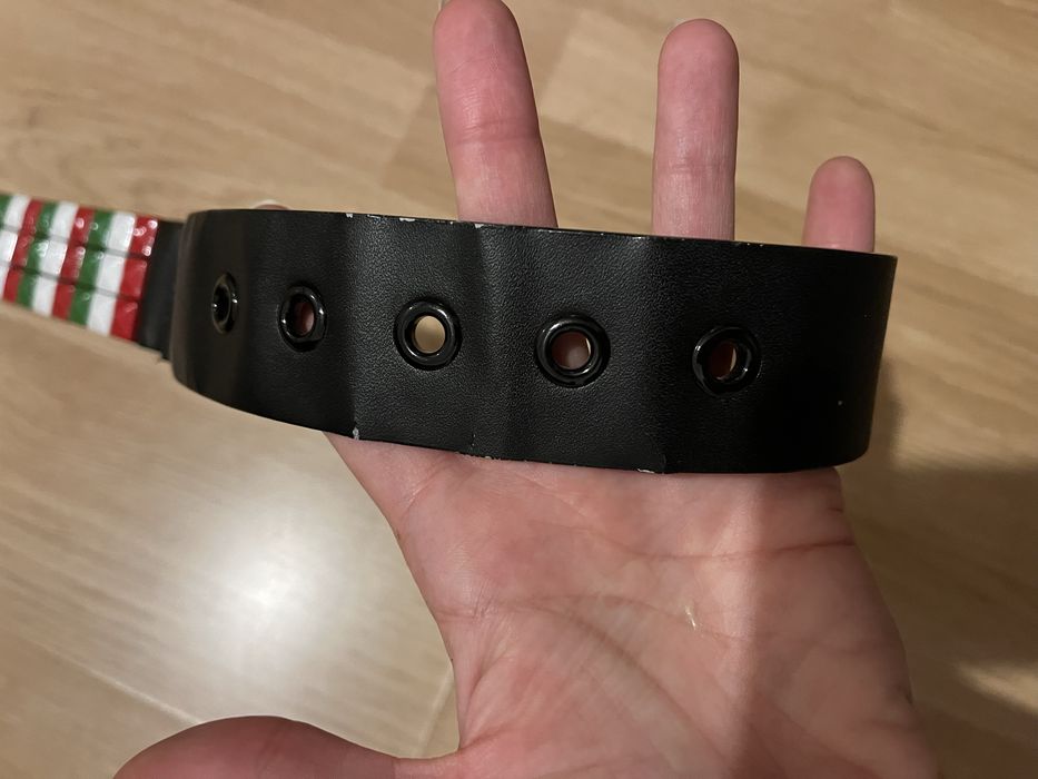 Колан бяло-зелено-червено