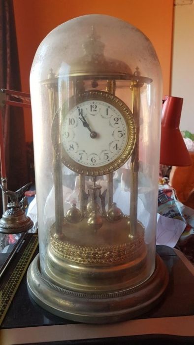 Ceas de masa nemțesc anii 1900 antic autentic original functional