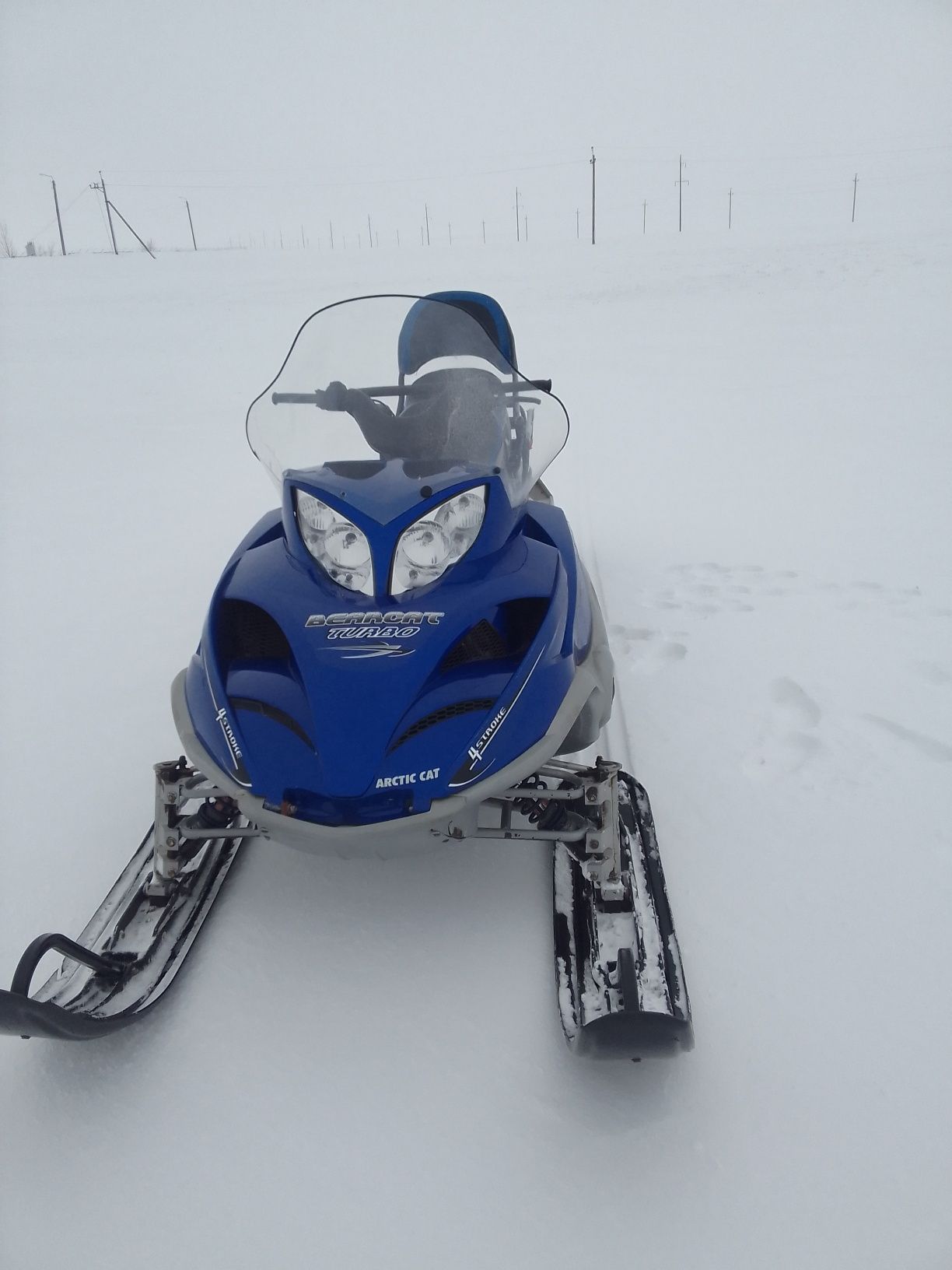 Продам снегоход artic cat bearcat turbo 660