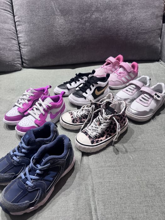 6 чифта маркови детски обувки 26ти номер