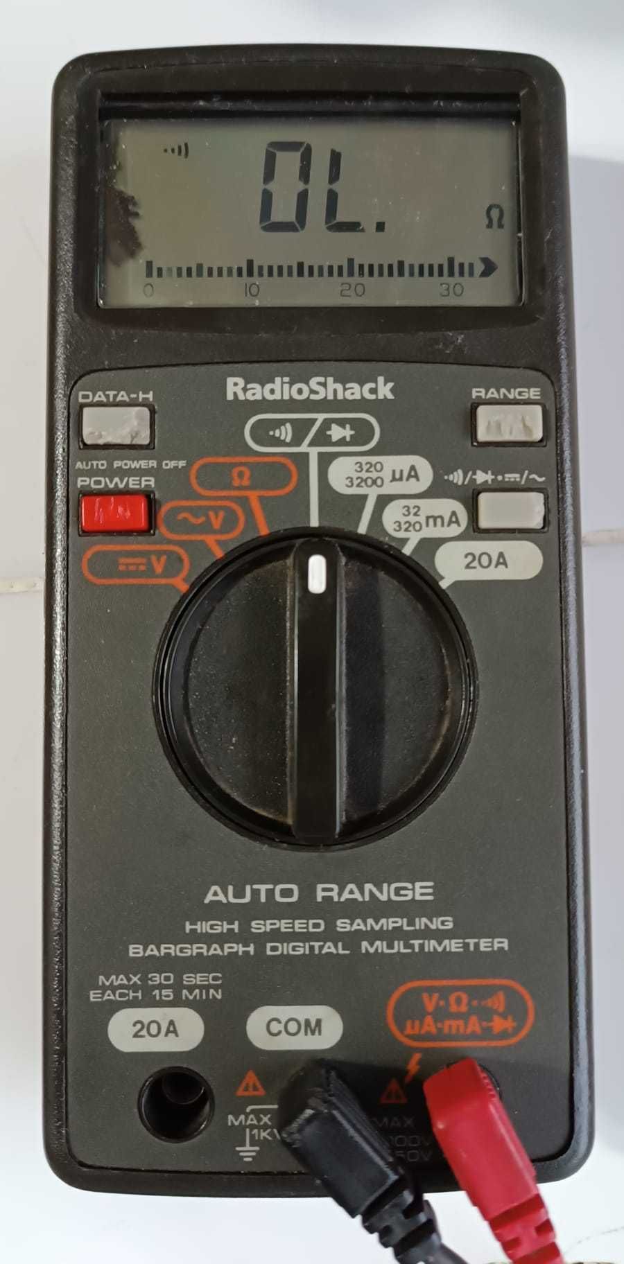 Multimetru digital RadioShack 22-178 (Fabricat in America)