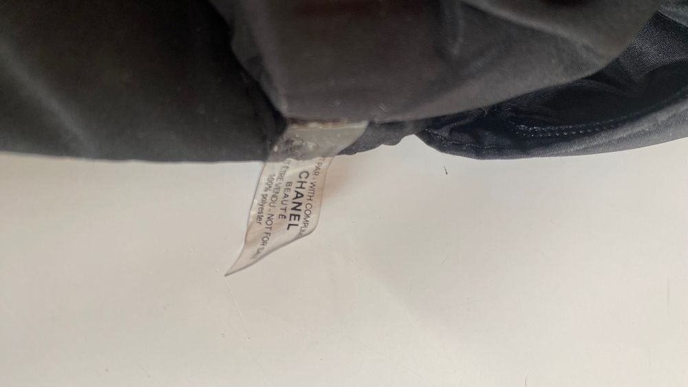 Несесер  клъч чантичка. Chanel beute черна