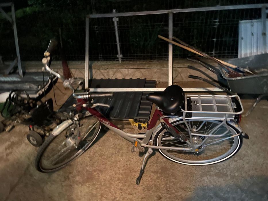 Bicicleta electrica cu remorca