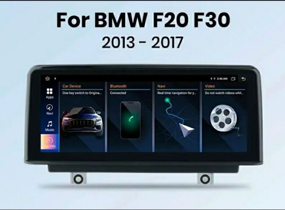 Navigatie Android dedicata BMW Serie 1,2,3,4 F20,F21, F30,F31, F32,F33