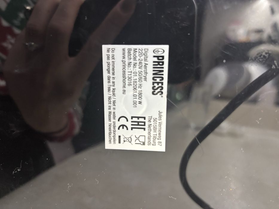 Air Fryer  Princess Digital - 6.5 L