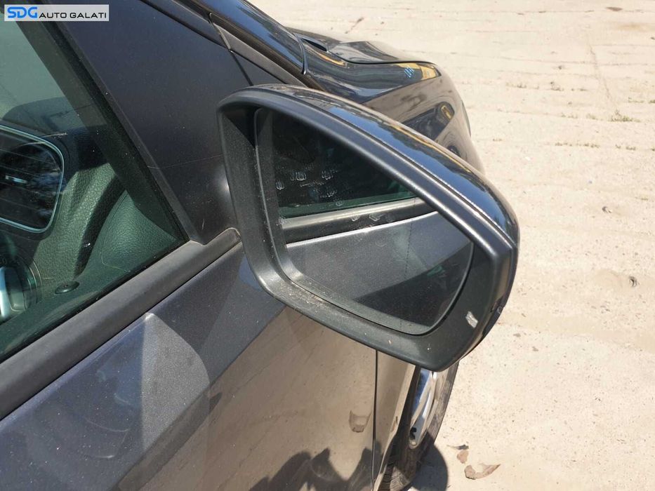 Oglinda Electrica Dreapta FARA Pliere Rabatare cu Defect Volkswagen Polo 6R 2009 - 2016 Culoare LD7R