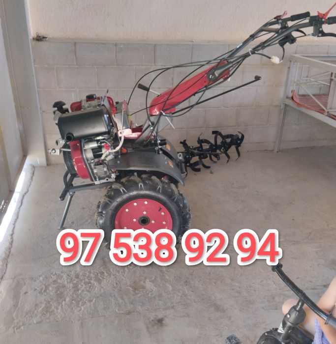 Yer haydash, mini traktorda!