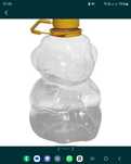 pet borcan 1,5L cu capac ursulet 9/set 49 lei set