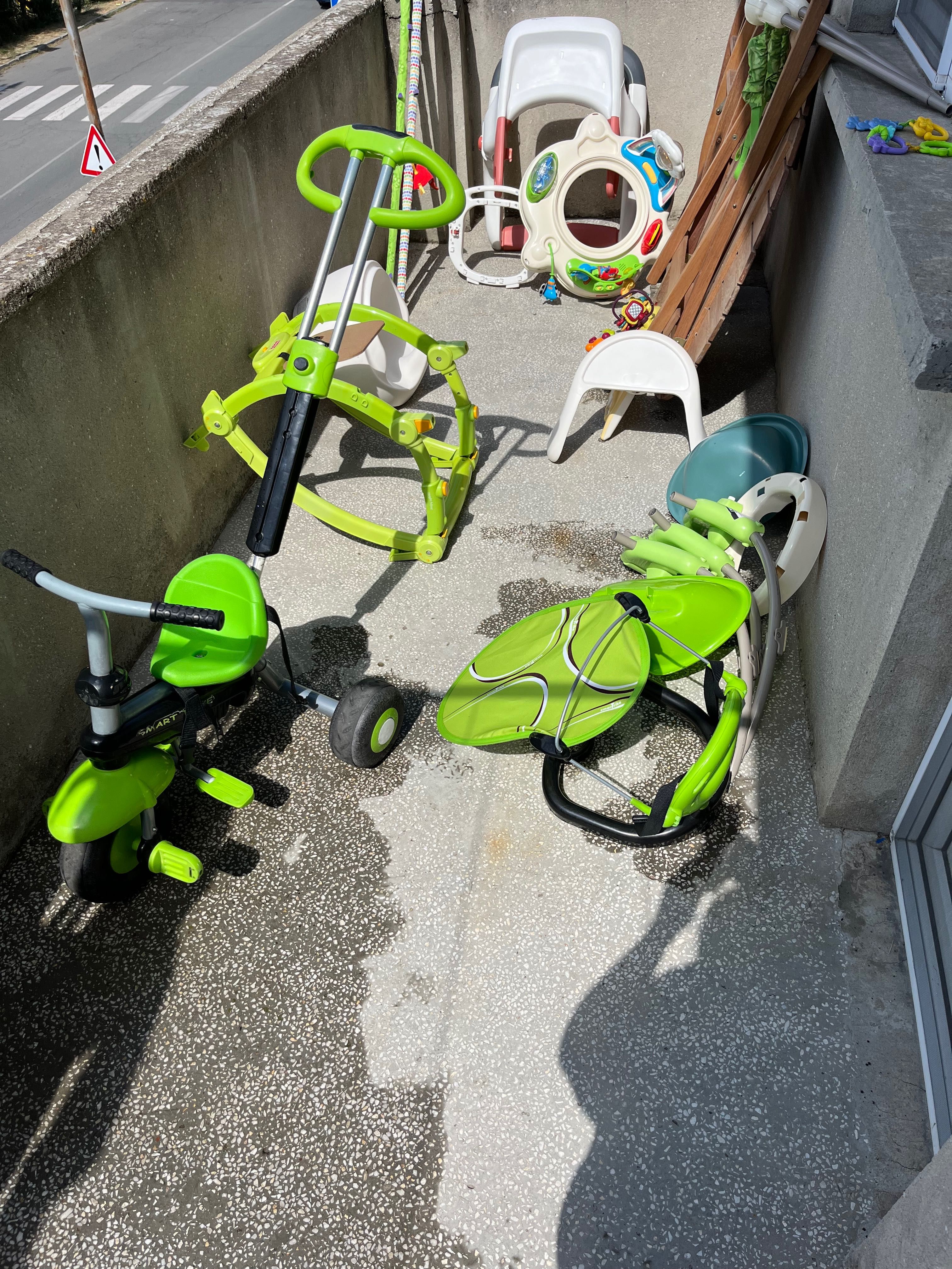 Бебешки играчки Fisher price, Peg Perégo, SmarTrike, Bébéconfort