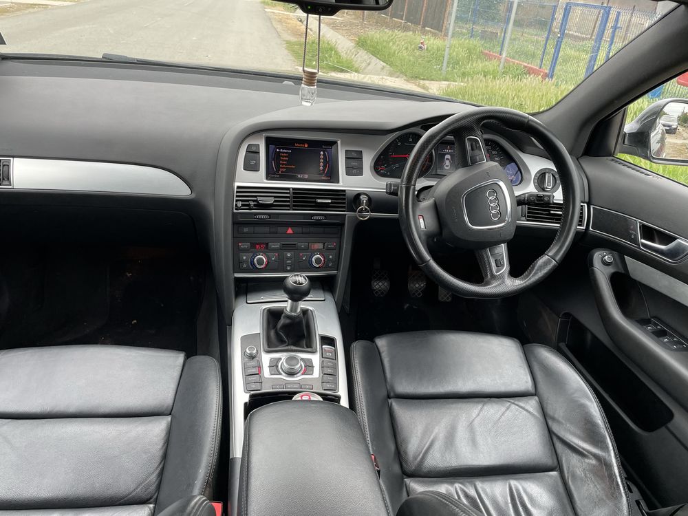 Interior s line piele  audi a6 bancheta rabatabila