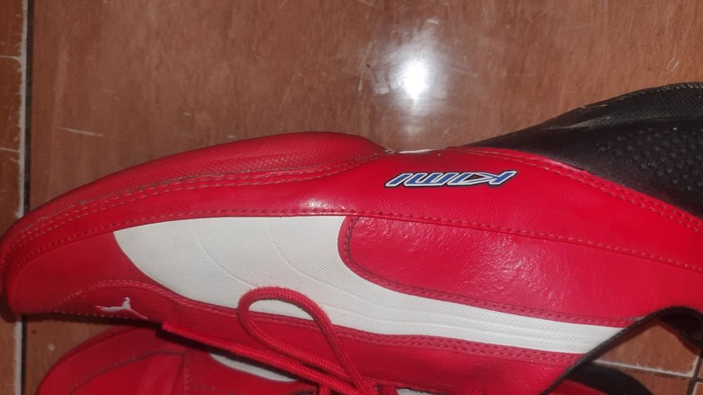 Adidasi piele puma kimi f1 red