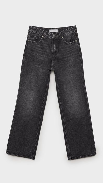 Джинсы stradivarius черные