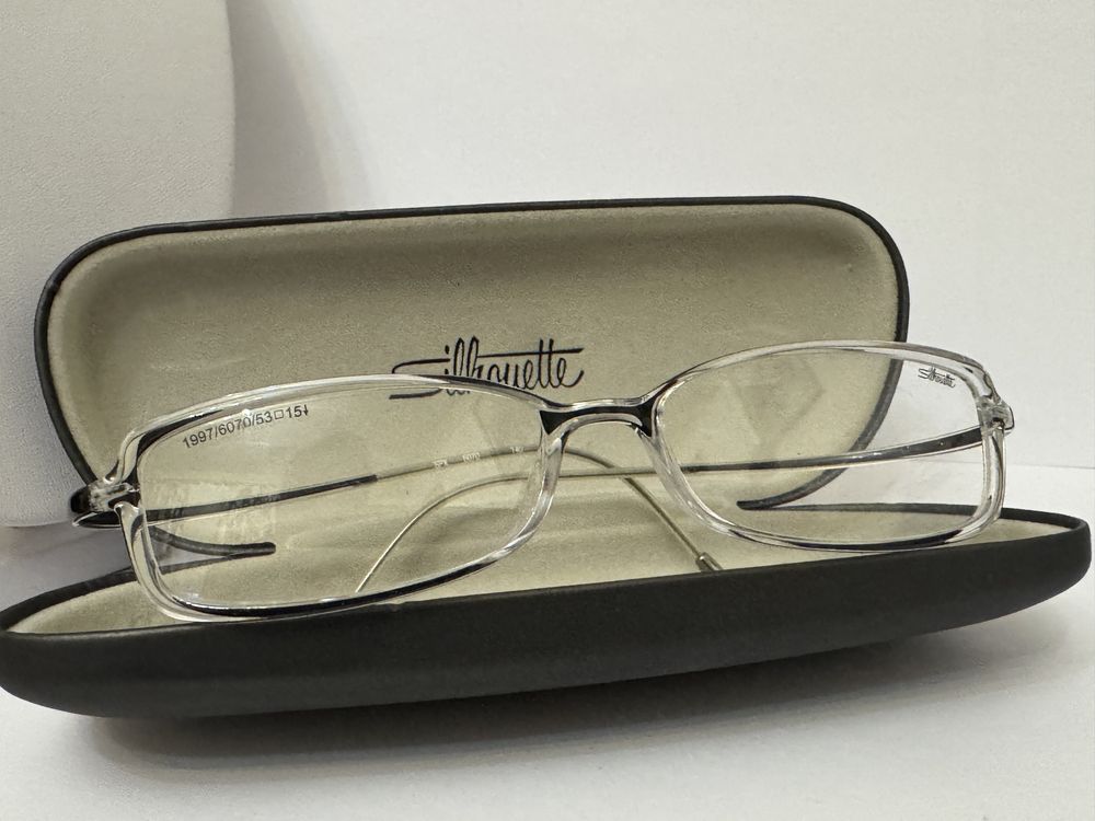 Rame ochelari de vedere Silhouette cu toc. Originali