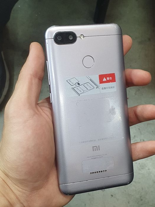 Redmi 6 imei o'tgan