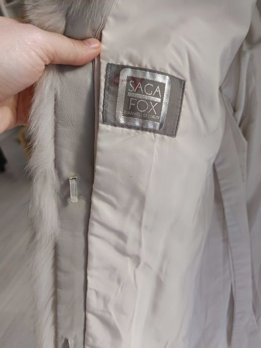 Haina de blana naturala - vulpe polara