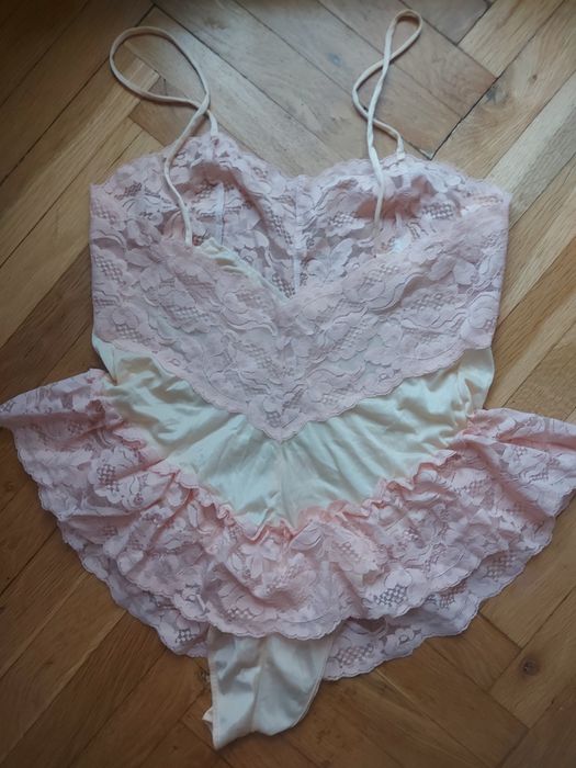 Секси дантелено боди нощничка размер S/M