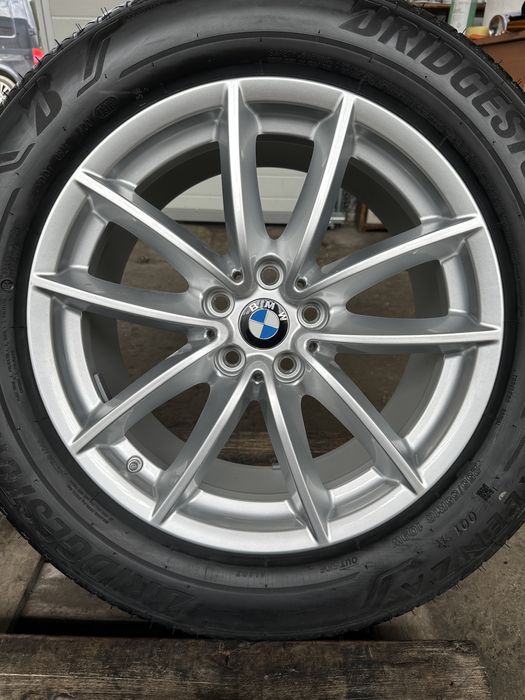 Jante originale BMW style 618 X5 G05 cu anvelope vara 255/55 18 NOI