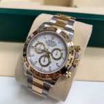 Rolex daytona cosmograph white dial 40 mm