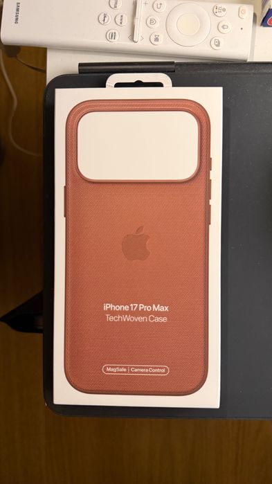 Husa Apple TechWoven Case Sienna iPhone 17 Pro Max